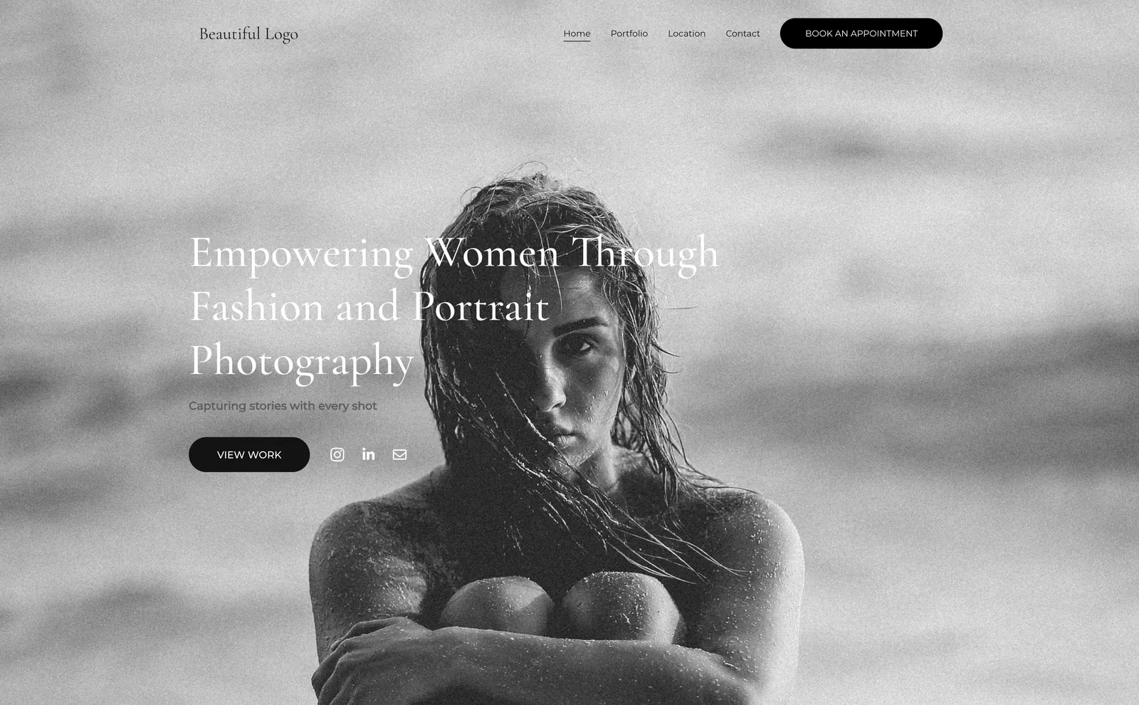 Website for Creatives template