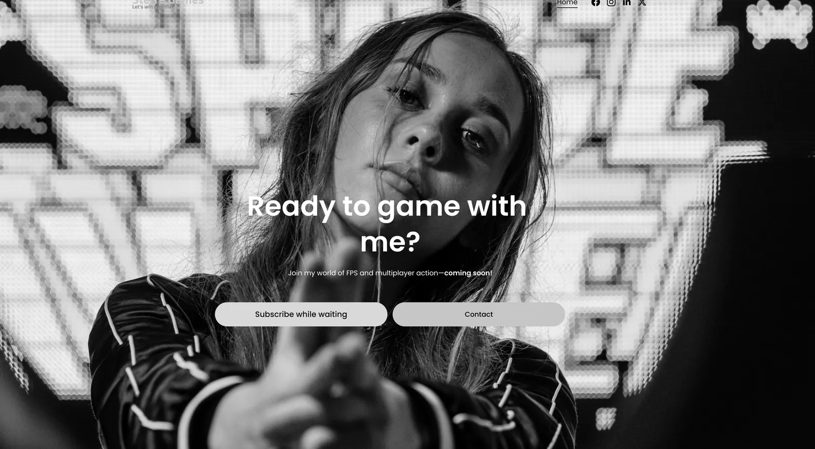 One-Page Dynamic Background Page template